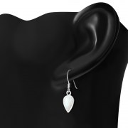  Mother of Pearl Drop Sterling Silver Earrings, e319